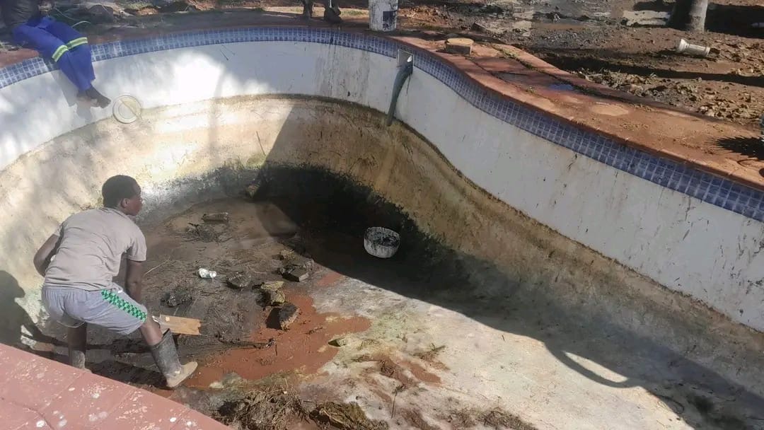Pool Before